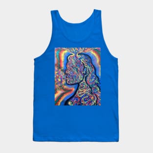 Symphonic Rainbow Silhouette Tank Top